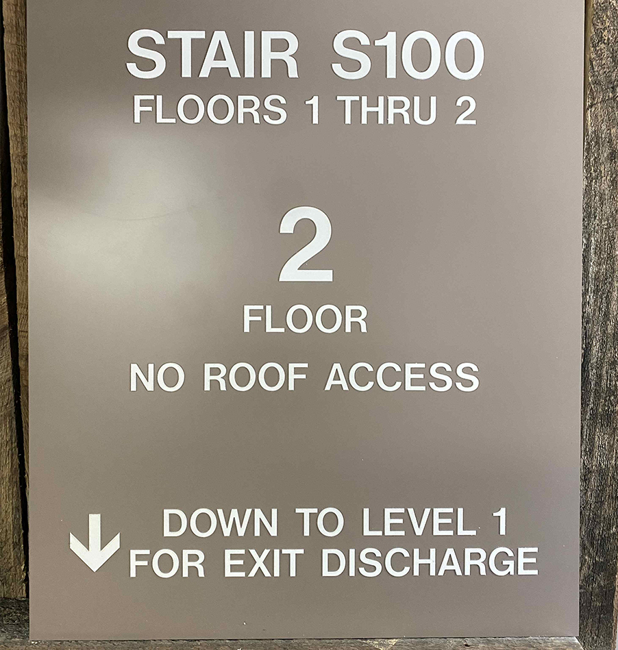 Interior Signs